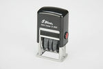 AbilityOne Self Inking Line Dater, 6 Phrases, w/ Black Ink Pad