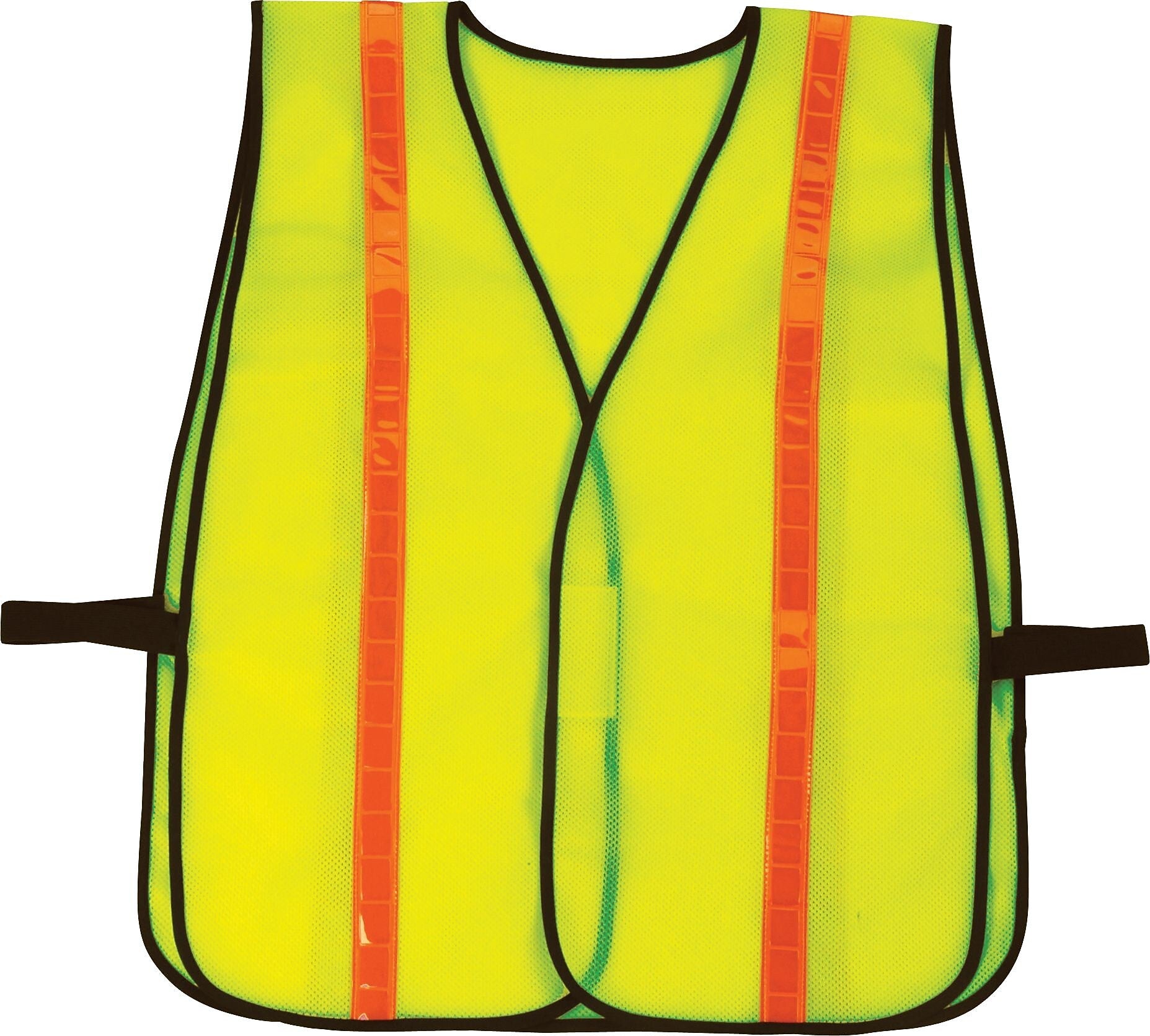 Ergodyne GloWear® 8040HL High Visibility Sleeveless Safety Vest, Lime, One Size (20080)
