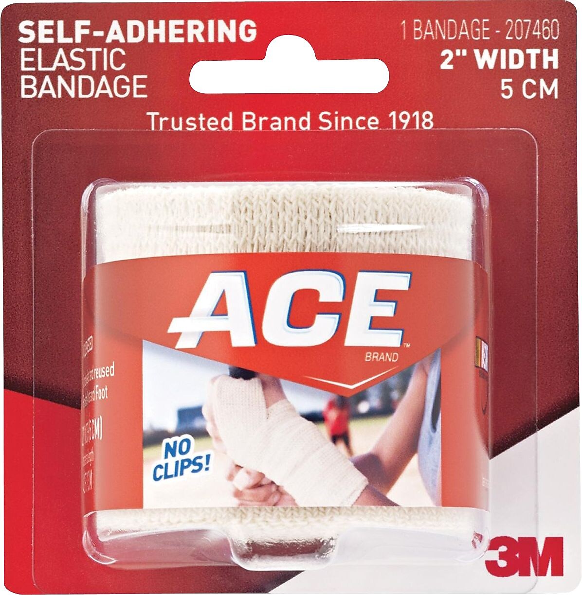ACE™ Self-Adhering Elastic Bandage, 2", Beige (207460)