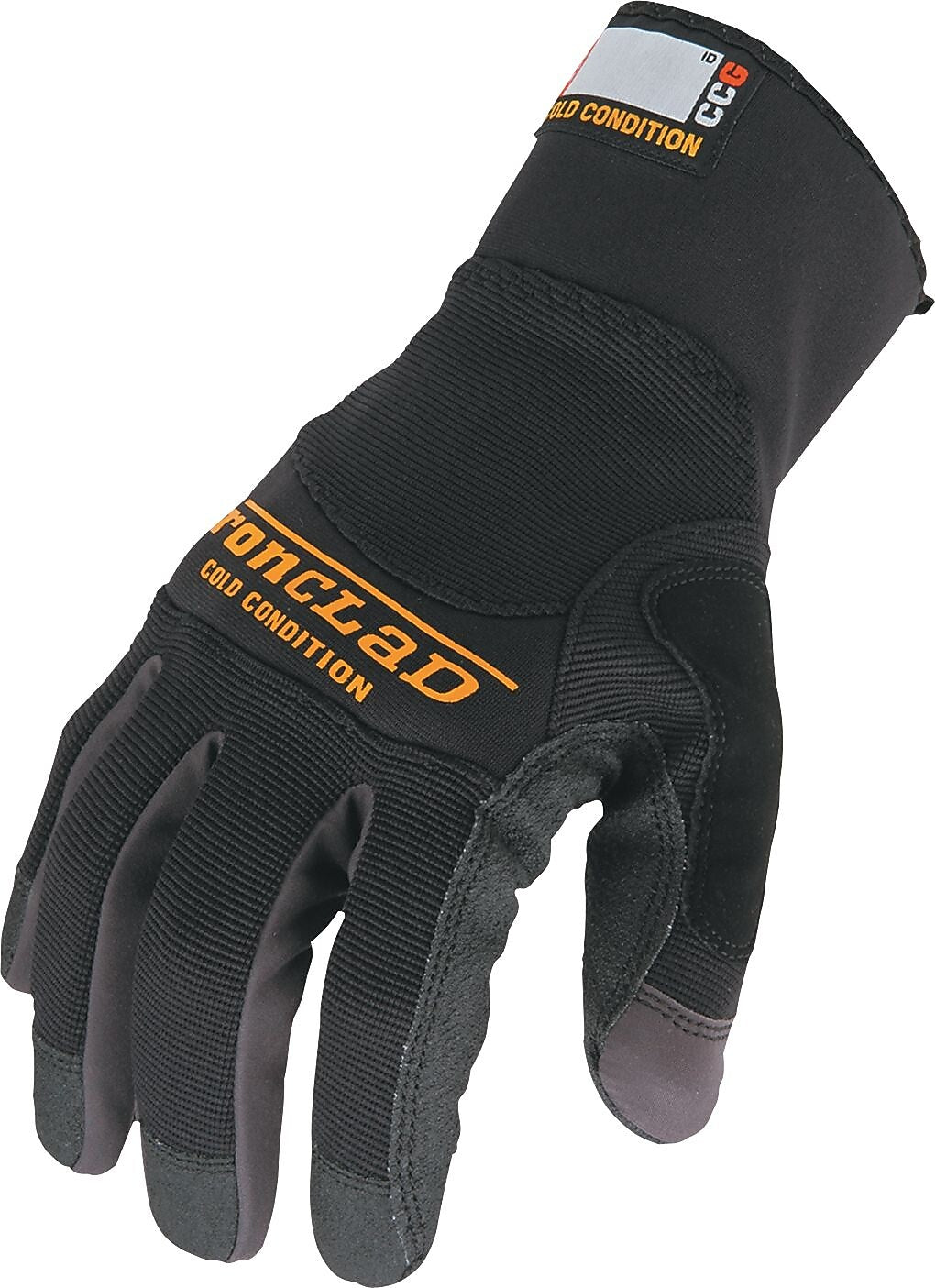 Ironclad Performance Wear Cold Condition Gloves, Black, Large (CCG-204-L)