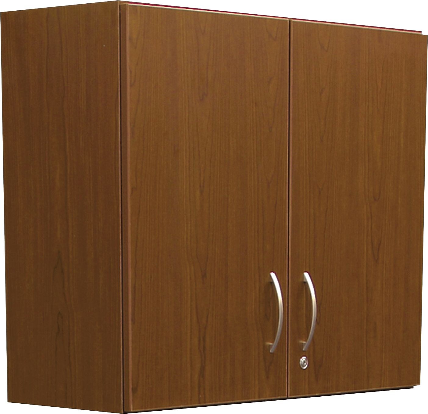 Safco® Modular Break Room Two Doors/Two Adjustable Shelves Base Cabinet, Mahogany/Slate, 36"H x 36"W x 25"D