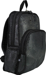Eastsport Mesh Backpack, Black, Polyester (113960BJBLK)