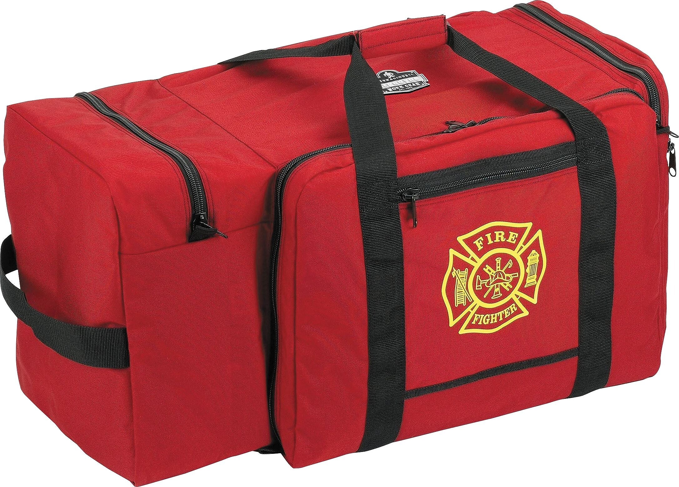 Ergodyne Arsenal 16" Nylon Firefighter Turnout Gear Bag, Red (13005)