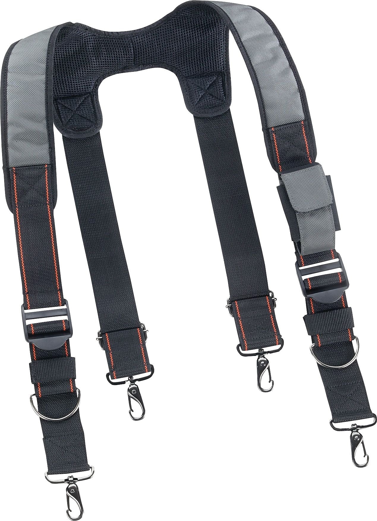 Ergodyne® Arsenal® Padded Tool Belt Suspenders, Gray, 4 1/2" x 13" x 3"
