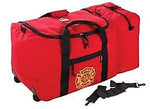 Ergodyne Arsenal 16" Nylon Fire & Rescue Gear Bag with Wheels, Red (13205)
