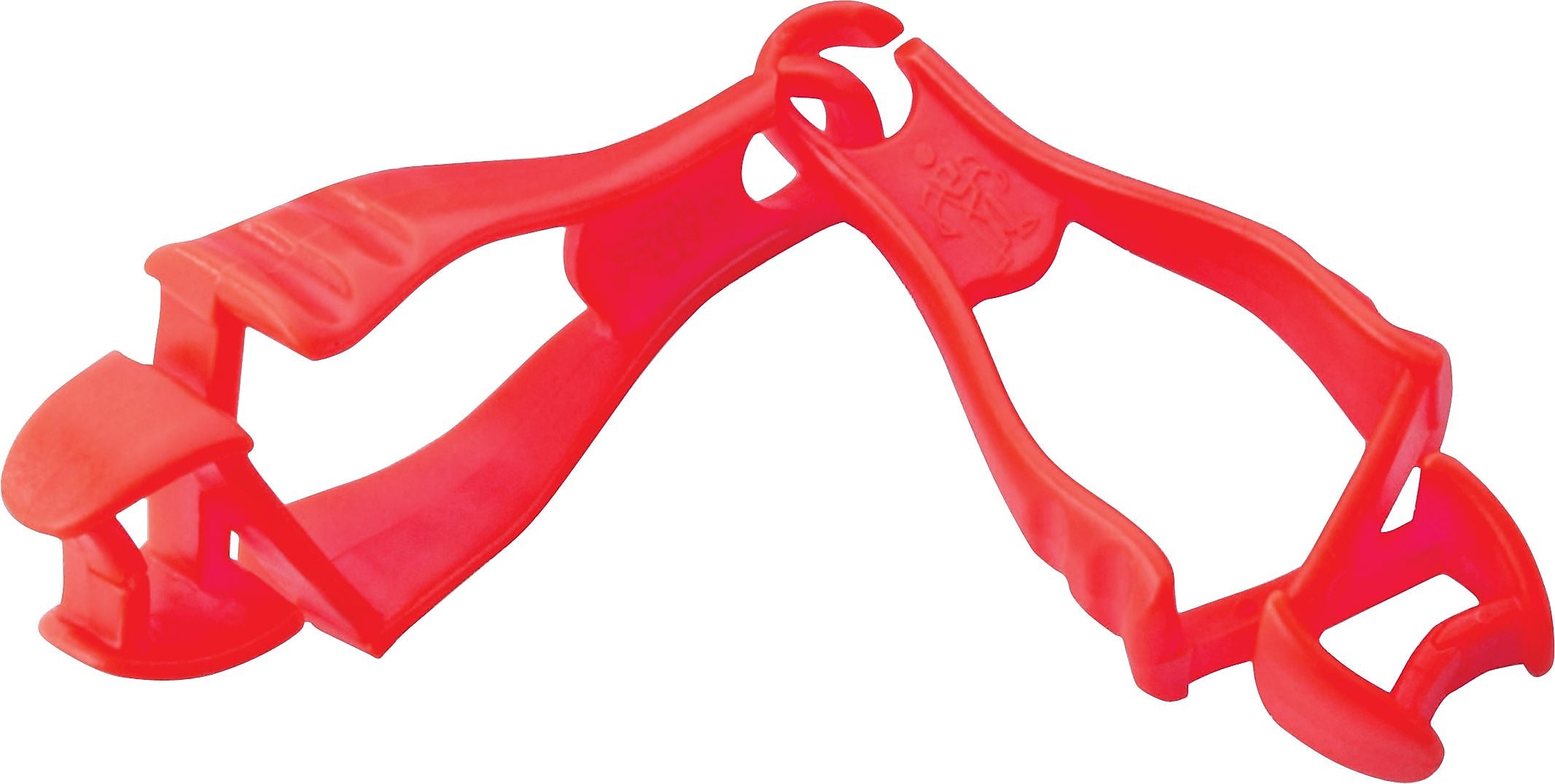 Ergodyne Squids Dual Clip Glove Grabber, Red, 6/Carton (19113)