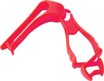 Ergodyne Squids Glove Grabber with Belt Clip, Red, 6/Carton (19123)