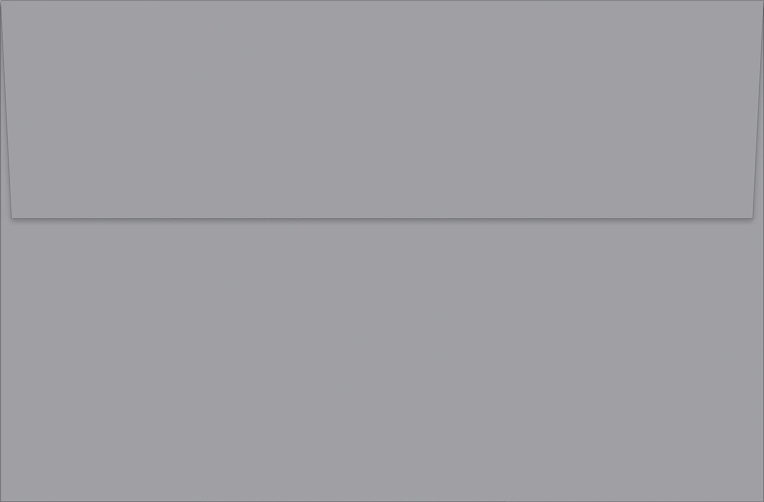 Great Papers® Grey A9 Envelopes, 40/Pack