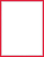 Great Papers! Everyday Letterhead, Red Border, 80/Pack (2014018)