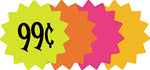Cosco Die Cut Paper Signs, 4" Round, Assorted Colors, 60/Pack (090249)