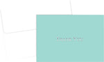 Great Papers! Bella Blue Foil Thank You Cards, 20/Pack