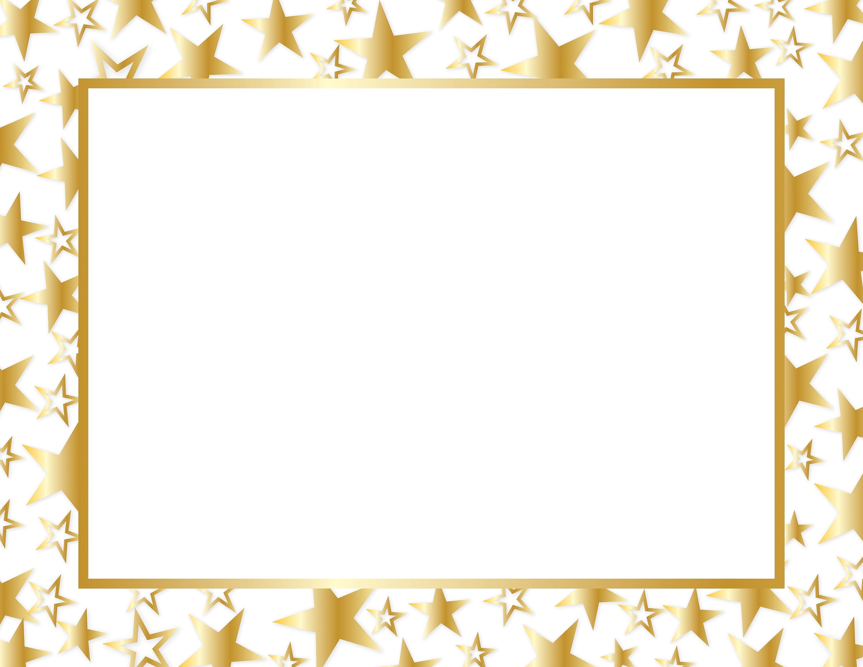 Great Papers Certificates, 8.5" x 11", Gold and White, 50/Pack (2014025)