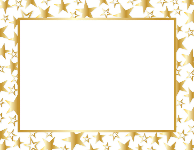 Great Papers Certificates, 8.5" x 11", Gold and White, 50/Pack (2014025)