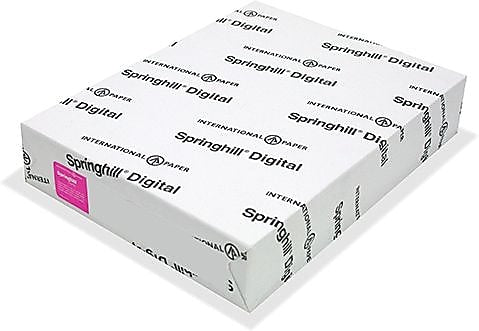 Springhill® 110 lbs. Index Cover, 8 1/2" x 11", Blue, 250/Ream
