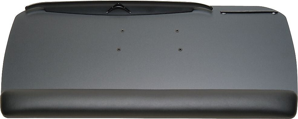 WorkRite Ultra-Thin 27" KeyBoard Tray with Foam Wrist Rest, Black (UB-185-25)