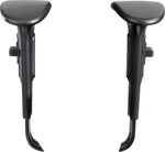 Safco Adjustable Width Armrest, Black, Pair (3399BL)