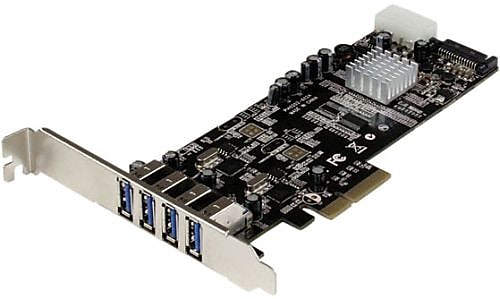 StarTech 4 Port Dual Bus PCI Express SuperSpeed USB 3.0 Card Adapter