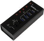 StarTech 4-Port USB 3.0 Hub, Red (UN4463)