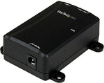 StarTech 1 Port Power over Ethernet Injector, Black