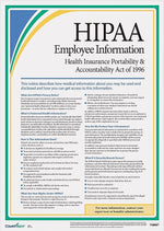 ComplyRight HIPAA Employee Information Poster (AR0953)