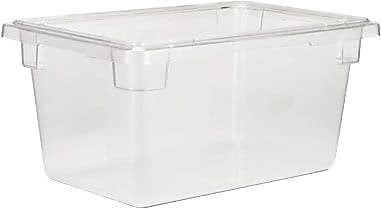 Rubbermaid® Clear Food/Tote Box, 5 Gallon
