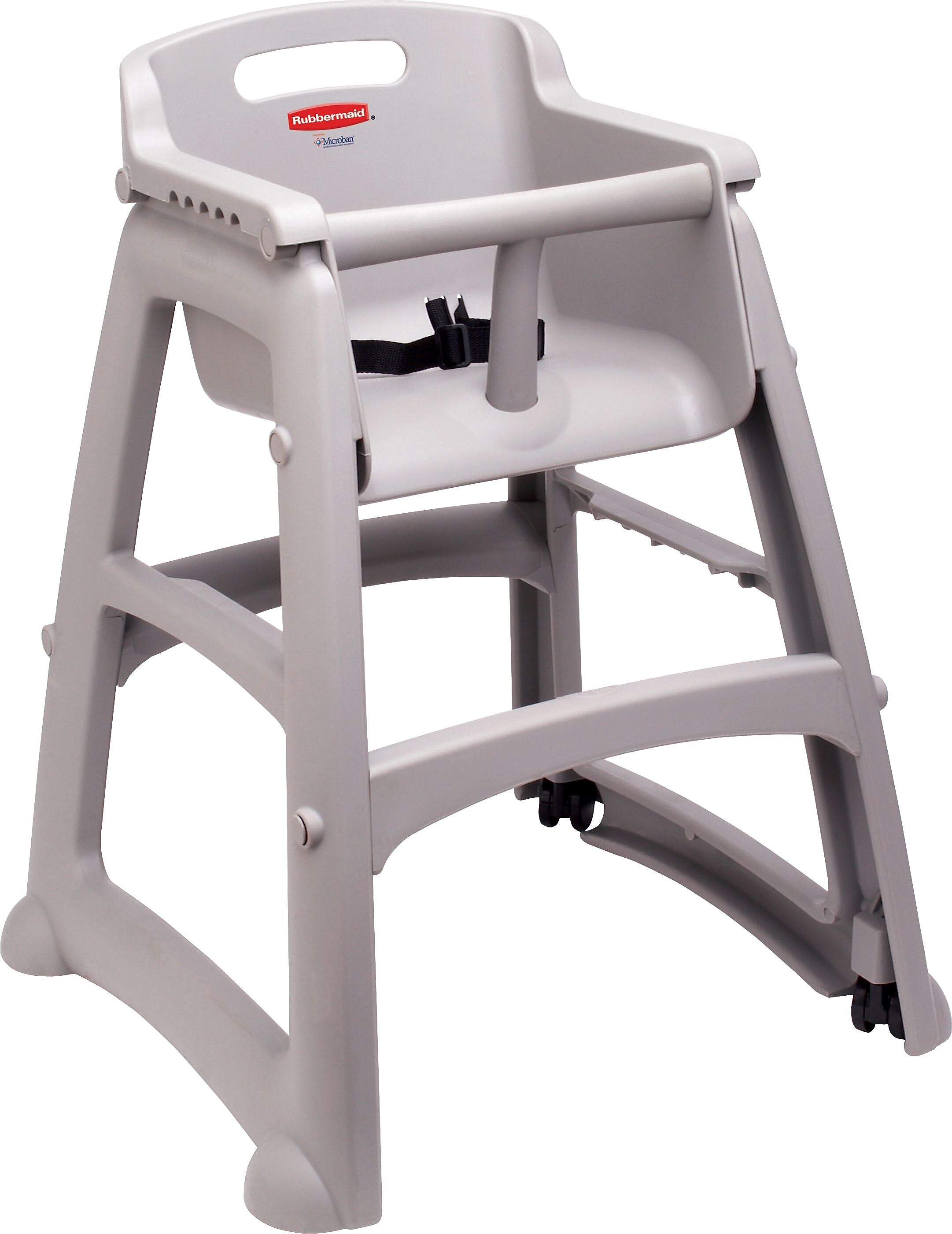Rubbermaid® Sturdy Chair™ Youth Seat with Wheels, Platinum