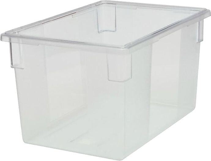 Rubbermaid Food Storage Box, 21-1/2 Gallon, 15" High, Clear (FG330100CLR)