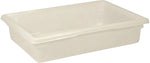 Rubbermaid® Food Storage Box, 8-1/2Gal., 6" High, White