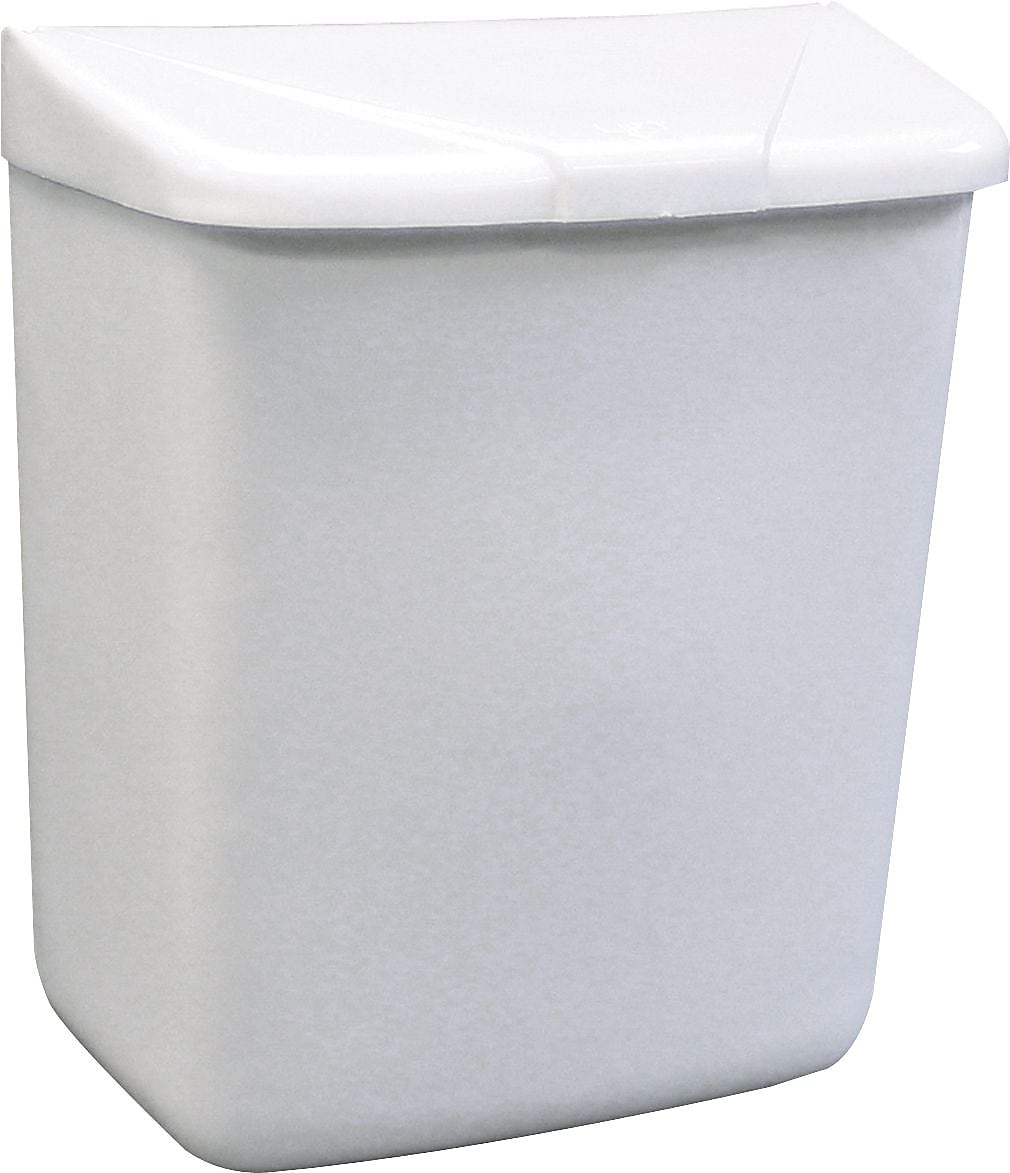 Hospeco Feminine Hygiene Products Waste Receptacle, White( 250-201W)