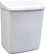 Hospeco Feminine Hygiene Products Waste Receptacle, White( 250-201W)