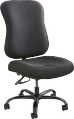 Safco Optimus Fabric Computer and Desk Chair, Black (3590BL)