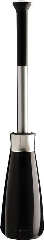 simplehuman® Toilet Brush with Caddy, Black, 18 1/2"
