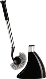 simplehuman® Toilet Brush with Caddy, Black, 18 1/2"