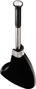 simplehuman® Toilet Brush with Caddy, Black, 18 1/2"