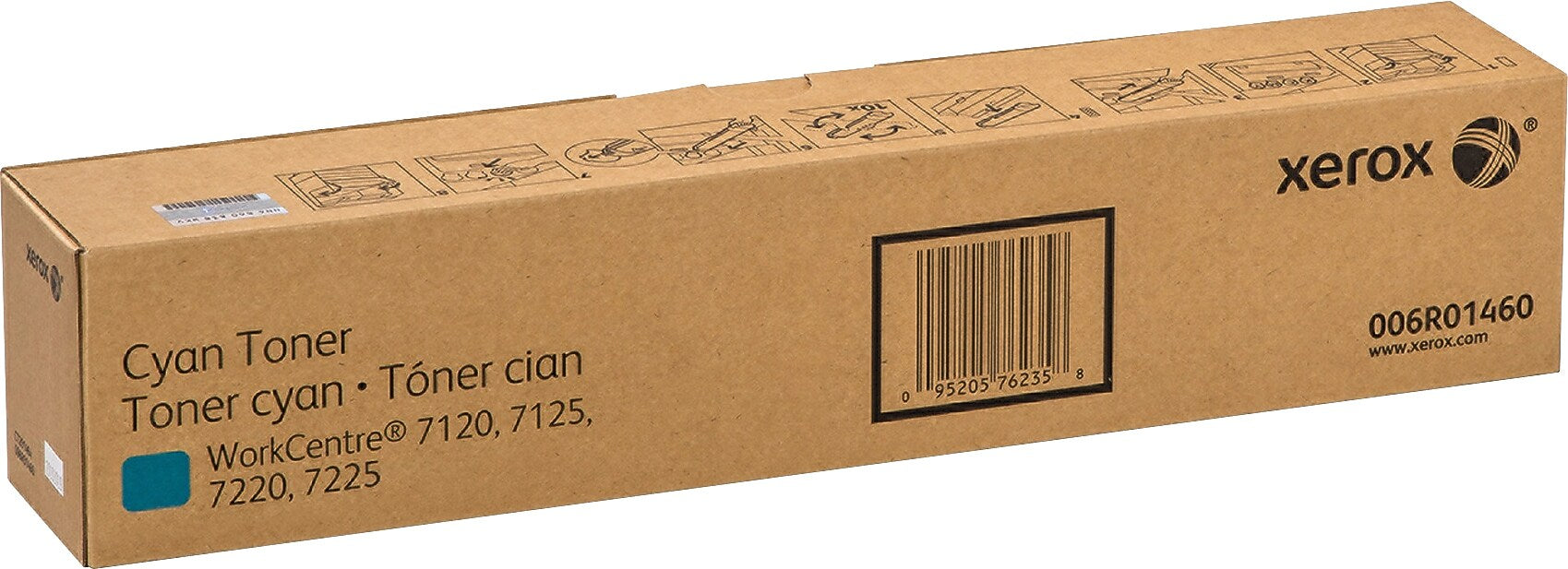 Xerox 006R01460  Cyan Standard Yield Toner Cartridge
