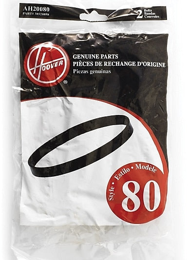 Hoover T-Series Stretch Replacement Belt, 2/Pack (AH20080)