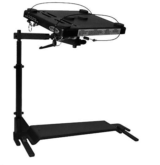 Jotto Laptop Stand Chevrolet Impala Civilian Model, No Holes Drilled, Black