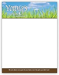 Compact Memo Pads, 4-1/4" W x 5-1/2", 100 pads, 50 sheets per pad