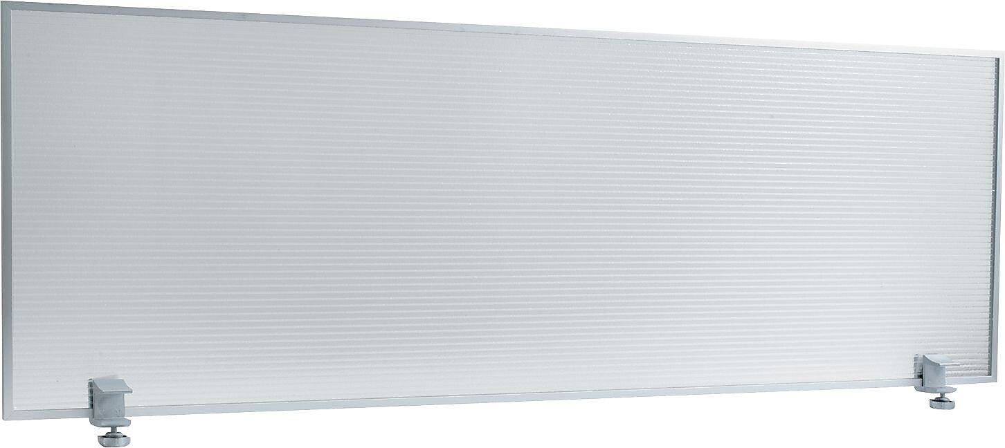 Alera® Polycarbonate Privacy Panel, 47w x 18h, Silver (ALEPP4718)