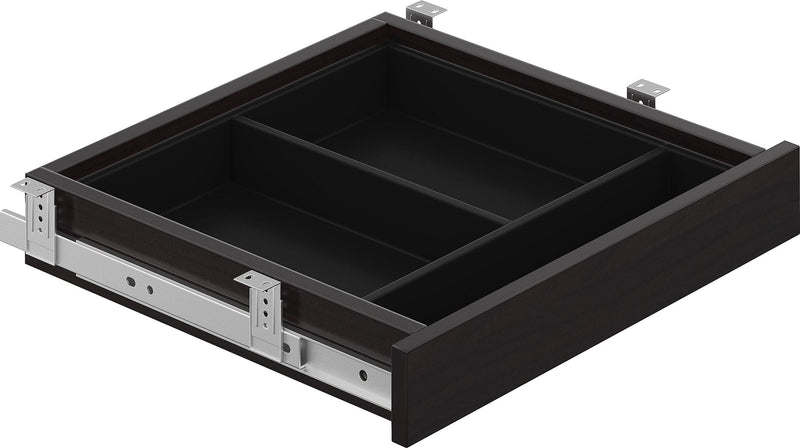 Offices To Go 20" Wide Center Drawer, American Espresso, 4"H x 20"W x 20 1/4"L
