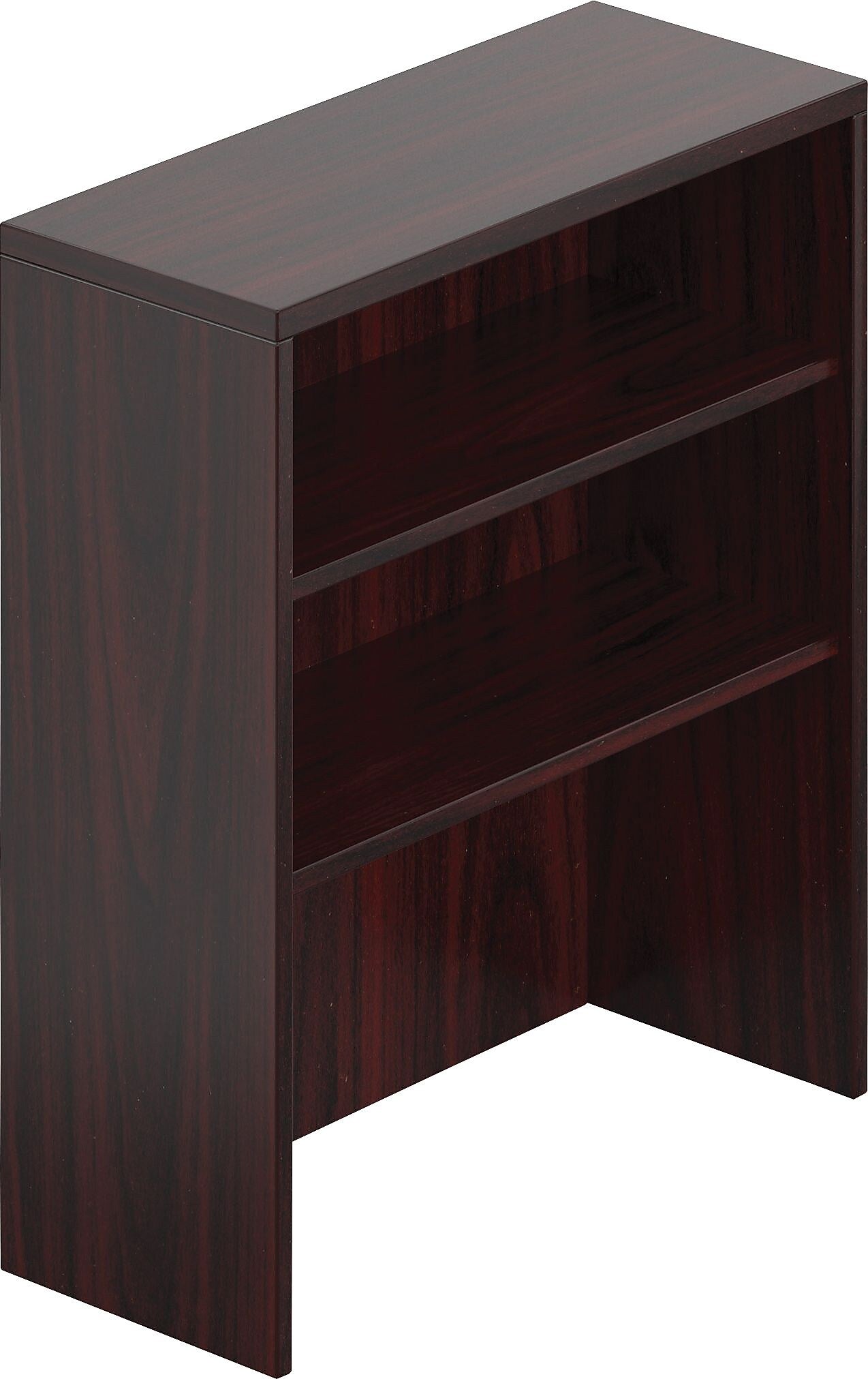 Offices To Go 36"H 2-Shelf Table Top Bookcase, American Mahogany (TDSL36HO-AML)