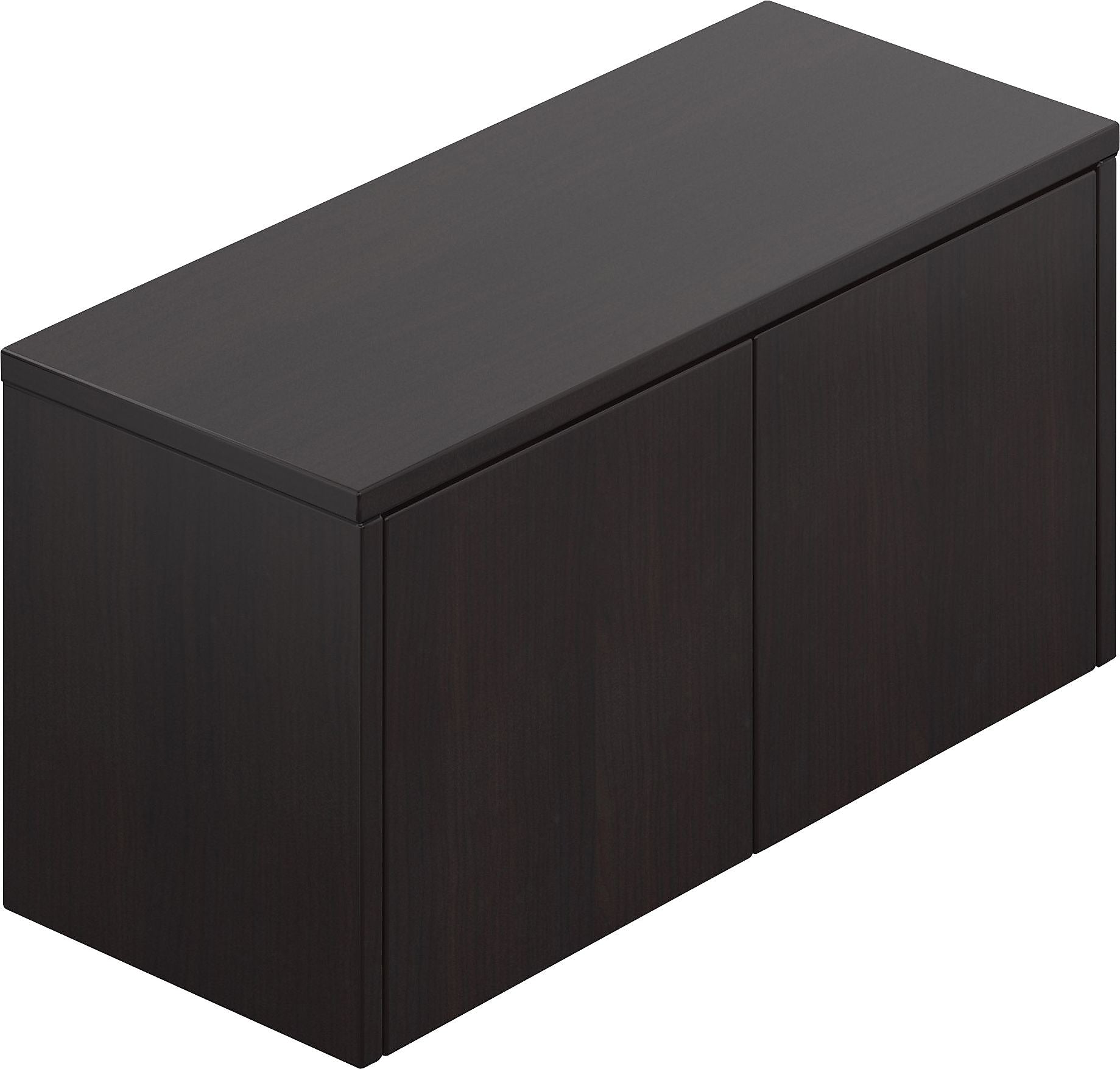 Offices To Go Superior Wall Mounted Cabinet, American Espresso, 17"H x 36"W x 15"D