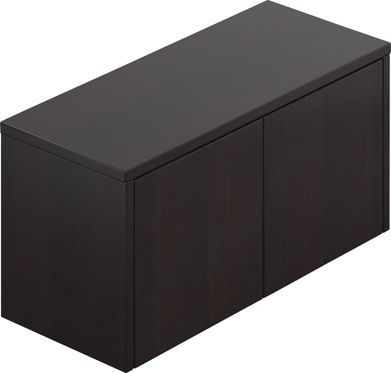 Offices To Go Superior Wall Mounted Cabinet, American Espresso, 17"H x 36"W x 15"D
