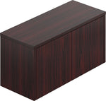 Offices To Go 36" Wide Wall Mounted Cabinet, American Mahogany, 17"H x 36"W x 15"D