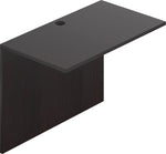 Offices To Go 42" Wide Flush Bridge, American Espresso, 29 1/2"H x 42"W x 24"D