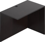 Offices To Go 42" Wide Standard Return, American Espresso, 29.5"H x 42"W x 24"D