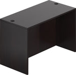 Offices To Go 48" Wide Rectangular Desk Shell, American Espresso, 29 1/2"H x 48"W x 24"D