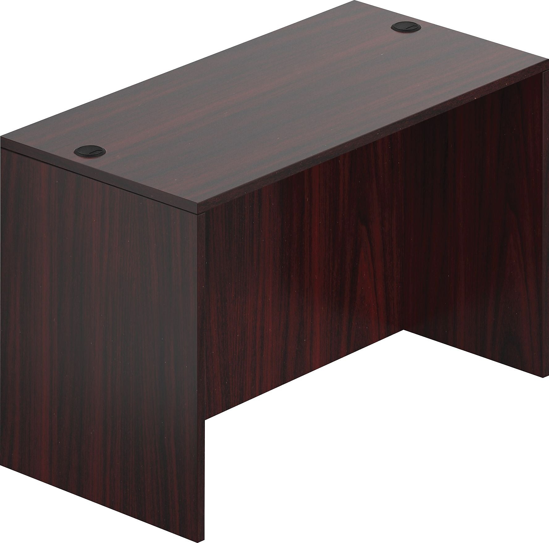 Offices To Go 48" Wide Rectangular Desk Shell, American Mahogany, 29 1/2"H x 48"W x 24"D