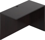Offices To Go 48" Wide Reversible Return Shell, American Espresso, 29 1/2"H x 48"W x 24"D
