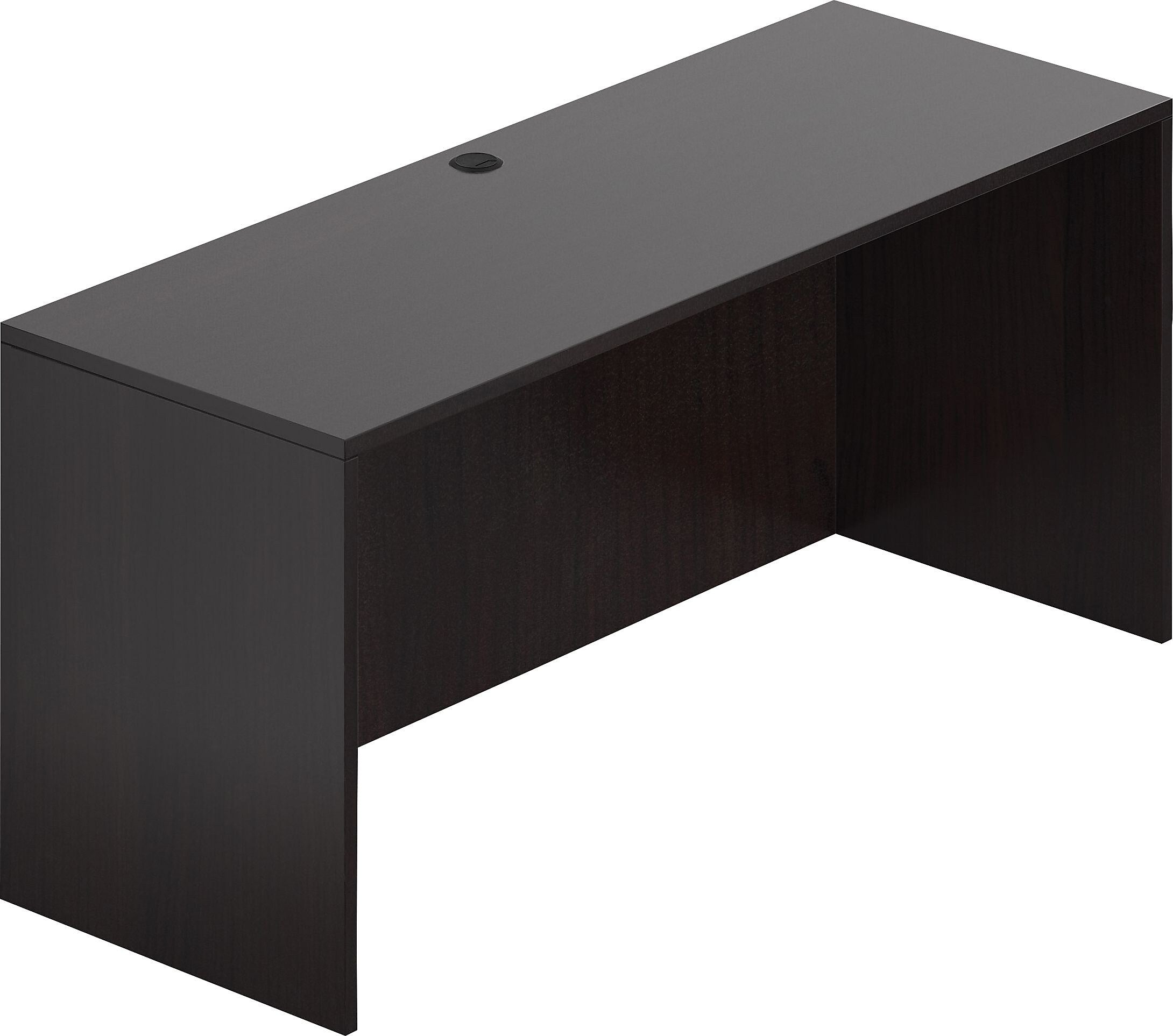 Offices To Go Superior Credenza Shell, American Espresso, 29 1/2"H x 66"W x 24"D